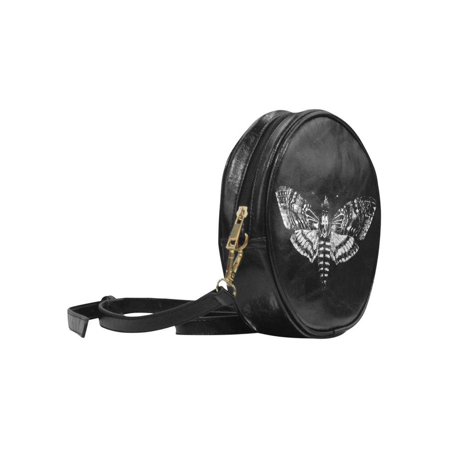 The Moth Round Messenger Bag