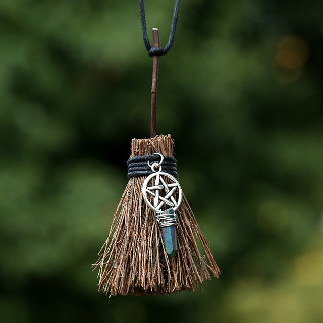 Witches Wiccan Besom Witchcraft Charm